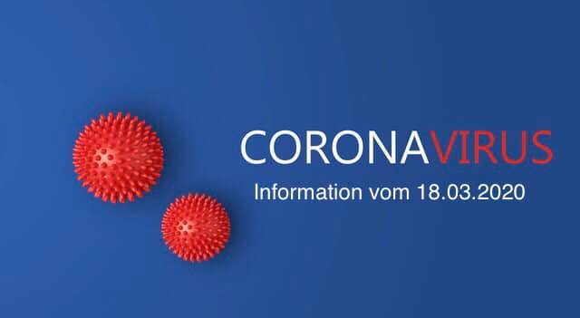 Corona vom 18.03.2020
