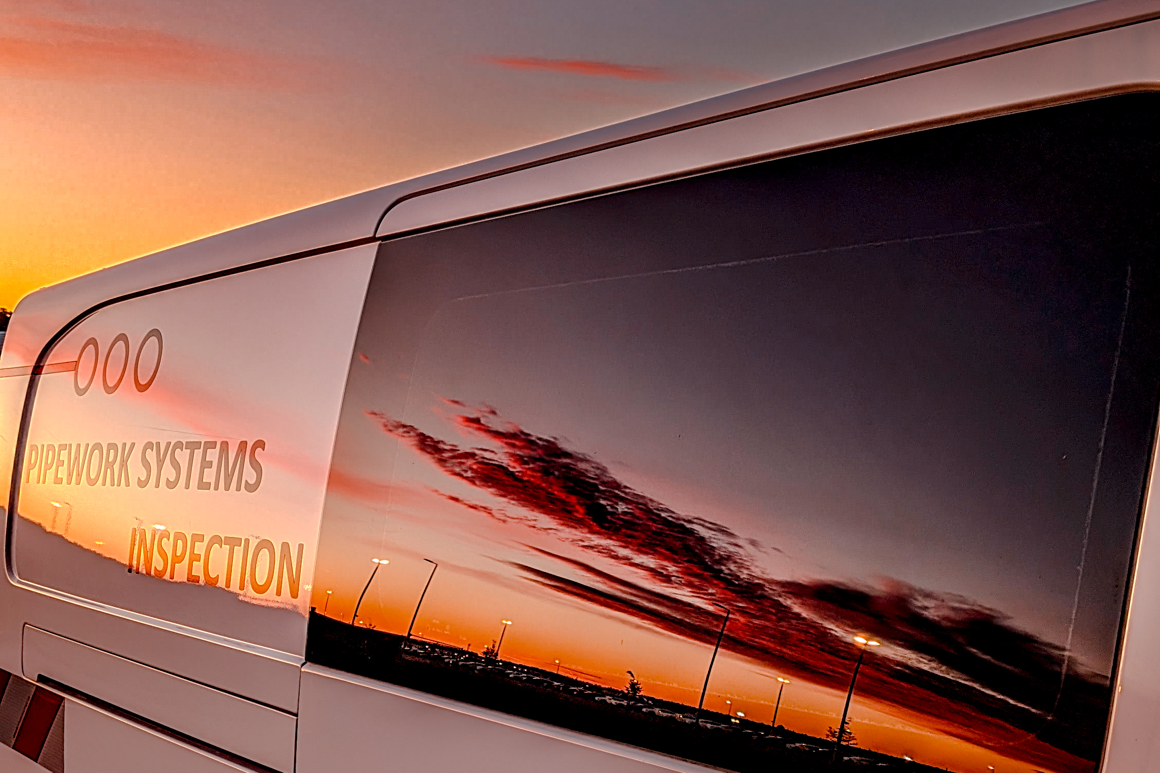 Ein schöner Tagesstart in der Werkshallenüberprüfung