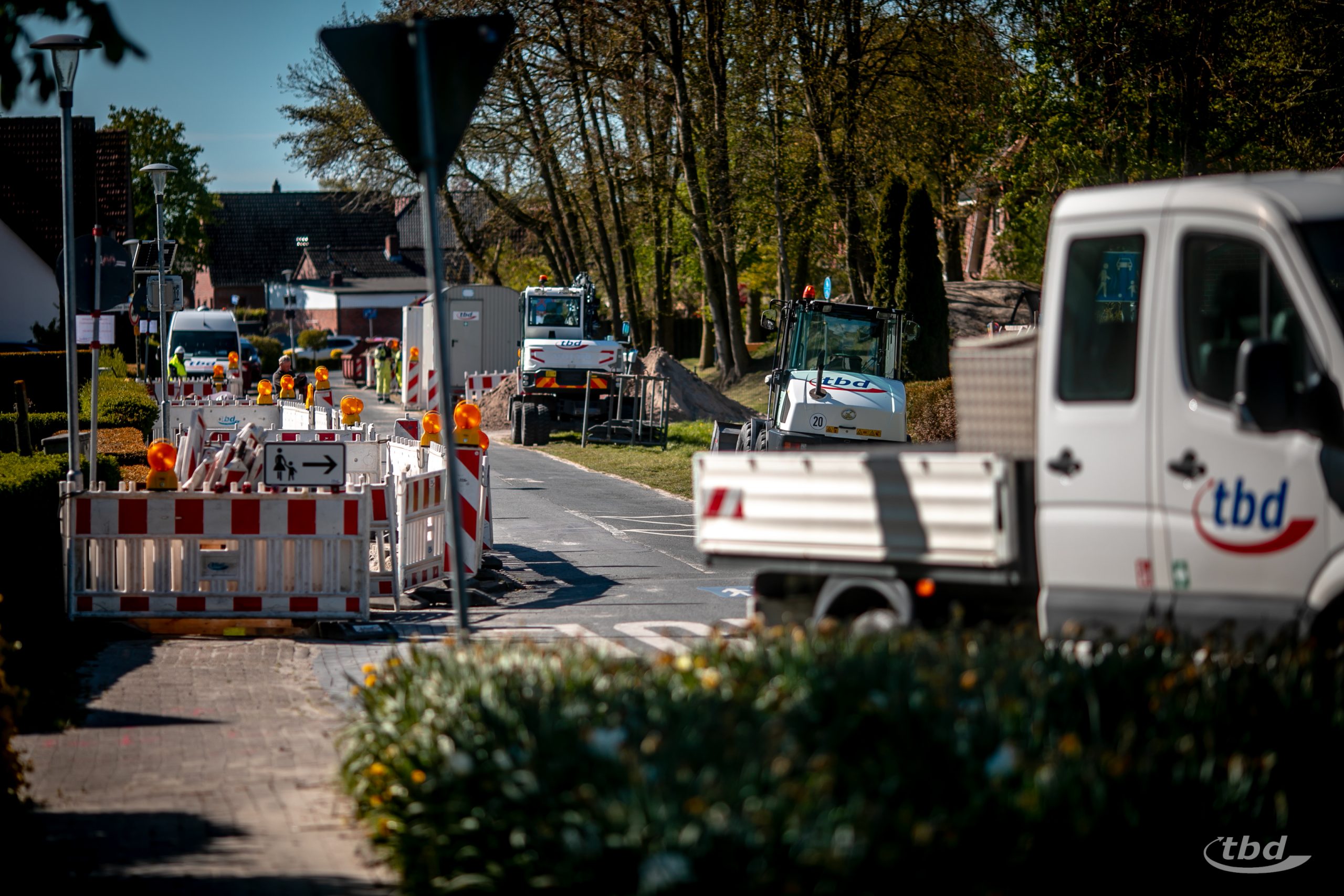 Sengwarden: TBD setzt altes Dorf neu unter Strom