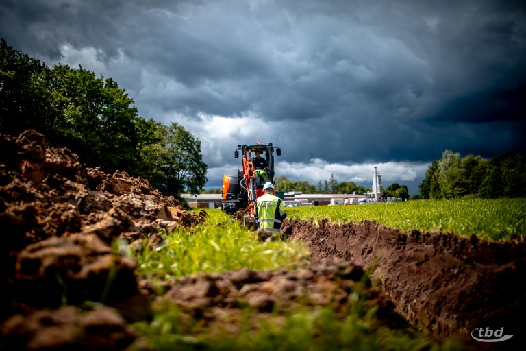 Ortsnetzmodernisierung im Grünen: Neue Erdgasleitung in Schweinebrück